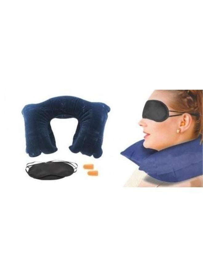 وسادة سفر قطنية مقاس واحد - وسادة سفر للرقبة - Image 2